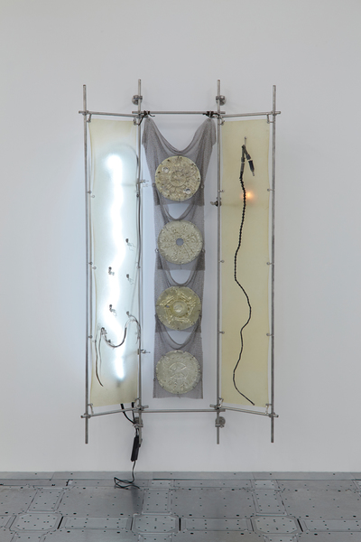 2019.09 Elaine Cameron-Weir: strings that show the wind, we all go to work by proxy but it dreams of wires and it was setting the sun it thought it had lost everything but then it found you instead and woke up laughing, 2019 2019.09 Elaine Cameron-Weir: strings that show the wind, we all go to work by proxy but it dreams of wires and it was setting the sun it thought it had lost everything but then it found you instead and woke up laughing, 2019