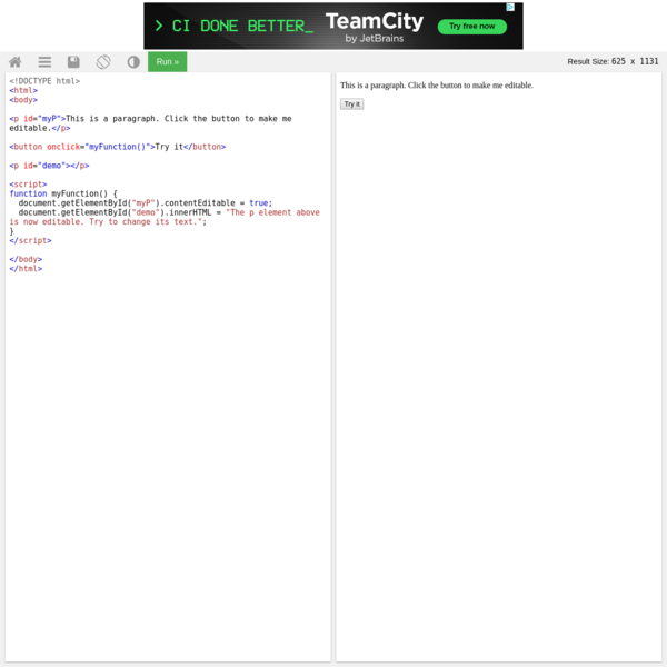 Tryit Editor V3 6 Are na Tryit editor v3 6 are na