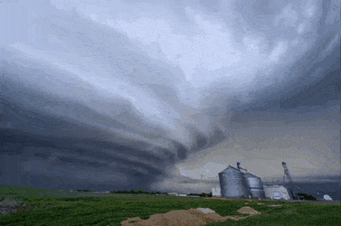 Timelapse of a Massive Supercell over Nebraska