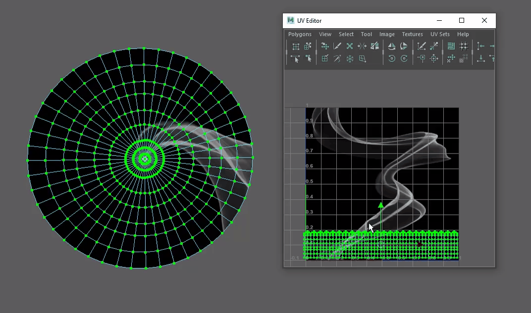 Scrolling Texture on Geometry