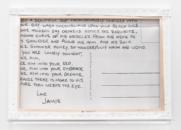 Glen Fogel, From Jamie (P&G), 2015 (reverse) Glen Fogel, From Jamie (P&G), 2015 (reverse)
