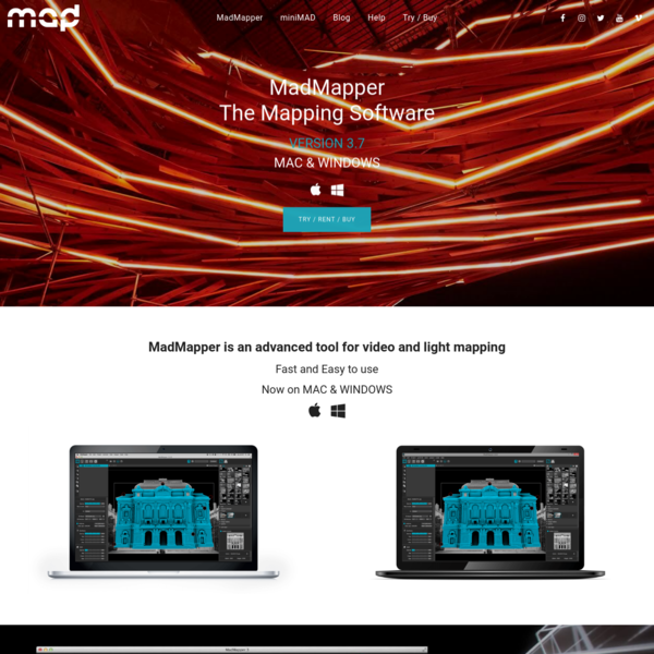 Projection mapping software mac
