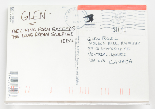 Glen Fogel, From Jamie (Gerome), 2015 Glen Fogel, From Jamie (Gerome), 2015