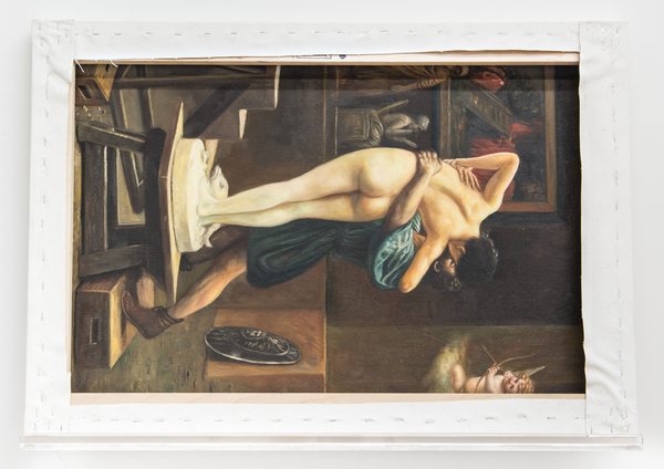 Glen Fogel, From Jamie (Gerome), 2015 (reverse) Glen Fogel, From Jamie (Gerome), 2015 (reverse)