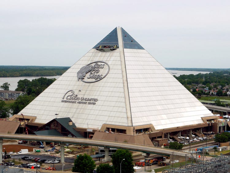 Bass Pro Shops Pyramid, Memphis — Are.na