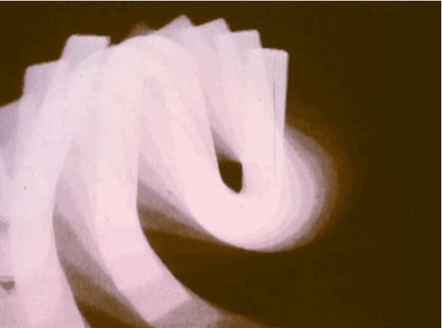 NASA Worm logo animated, 1977