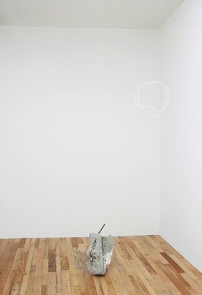 2012.06 Partially Buried, Partially Buried, Installation view, 2012 2012.06 Partially Buried, Partially Buried, Installation view, 2012