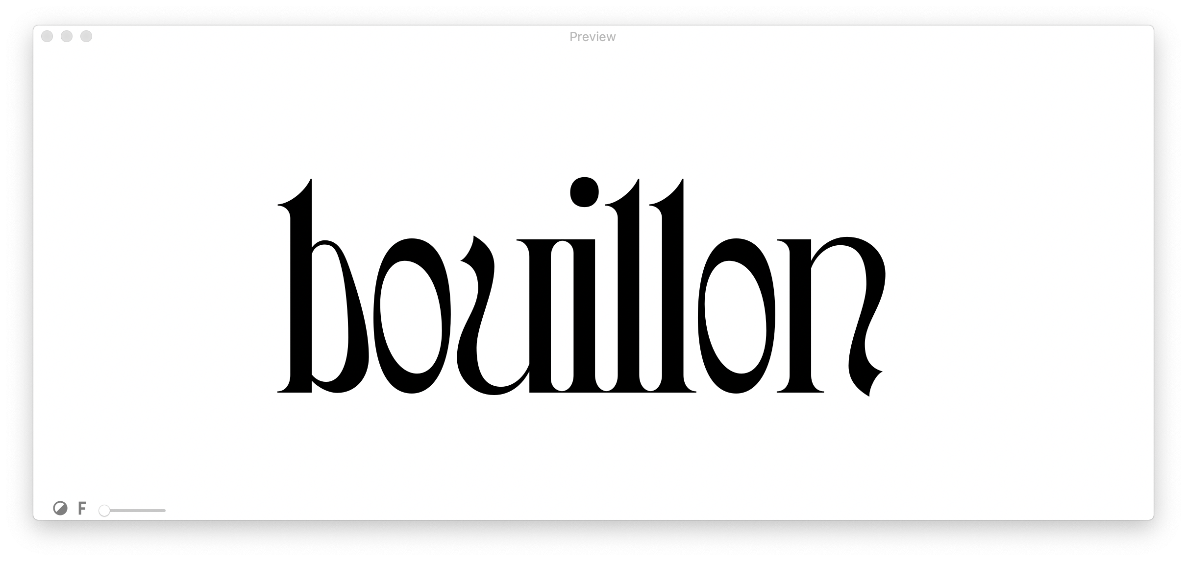 Cicero 23, a display font in progress