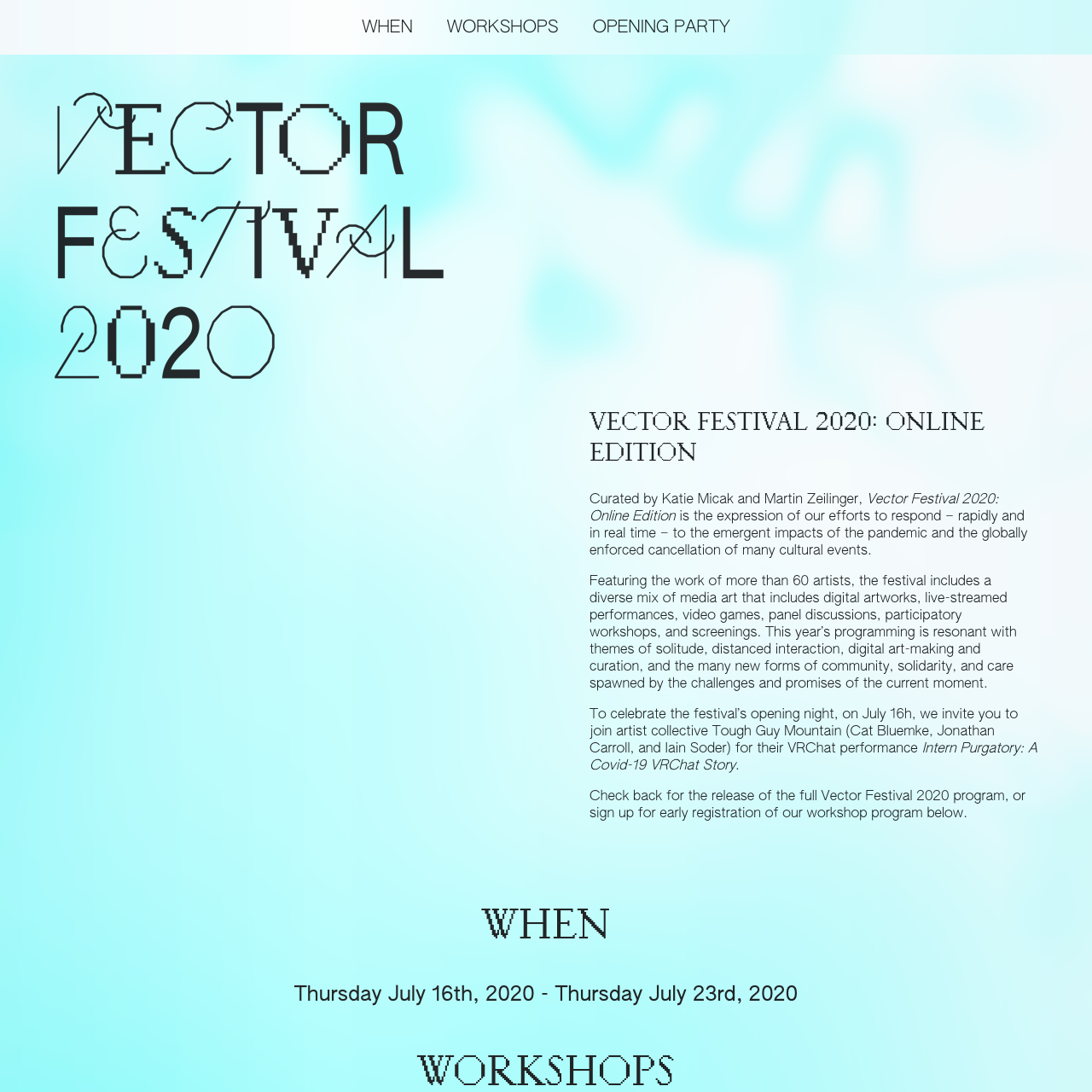 Vector Festival July 16 July 23 Are Na Vector Festival July 16 July 23 Are Na