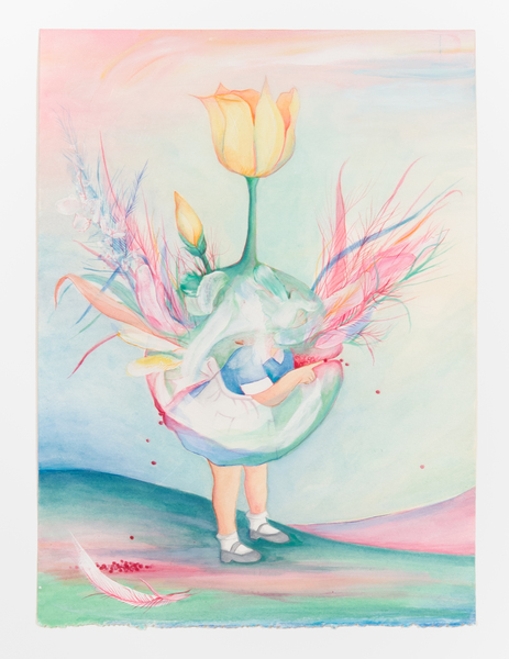 2017.01 Bonnie Lucas: Young Lady, Flower Girl, 1986 2017.01 Bonnie Lucas: Young Lady, Flower Girl, 1986